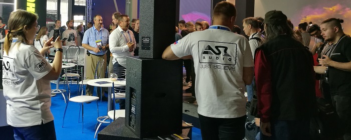 Стенд российского производителя акустики на выставки NAMM Musikmesse и Prolight + Sound NAMM 2019